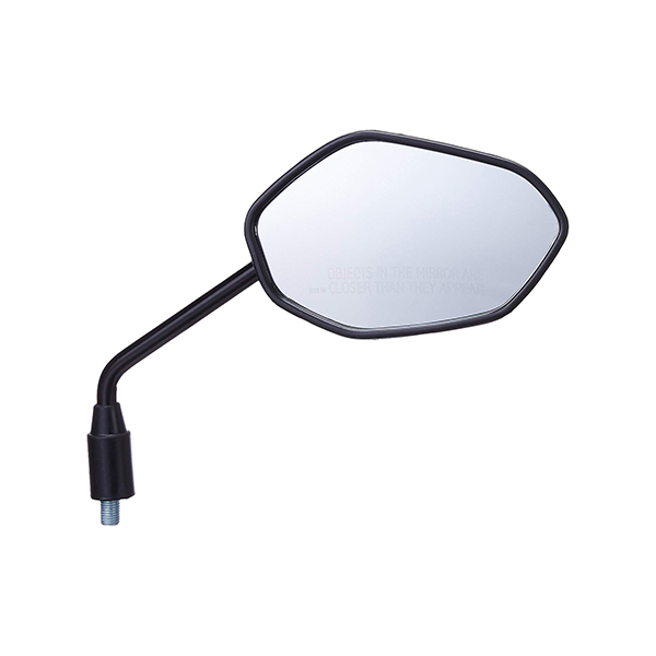 Uno Minda RV-4004R Shatterproof Glass Rear View Mirror-Right Hand For Honda Shine  